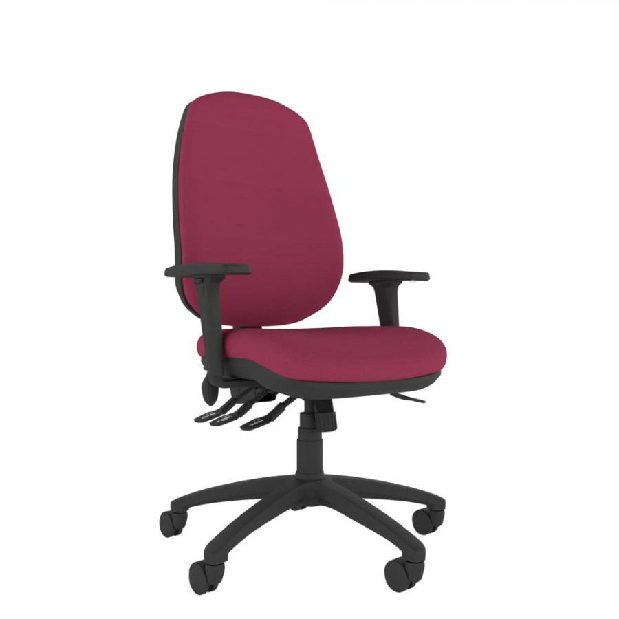 Contract Extra High Back Heavy Duty 3 Lever Office Chair 